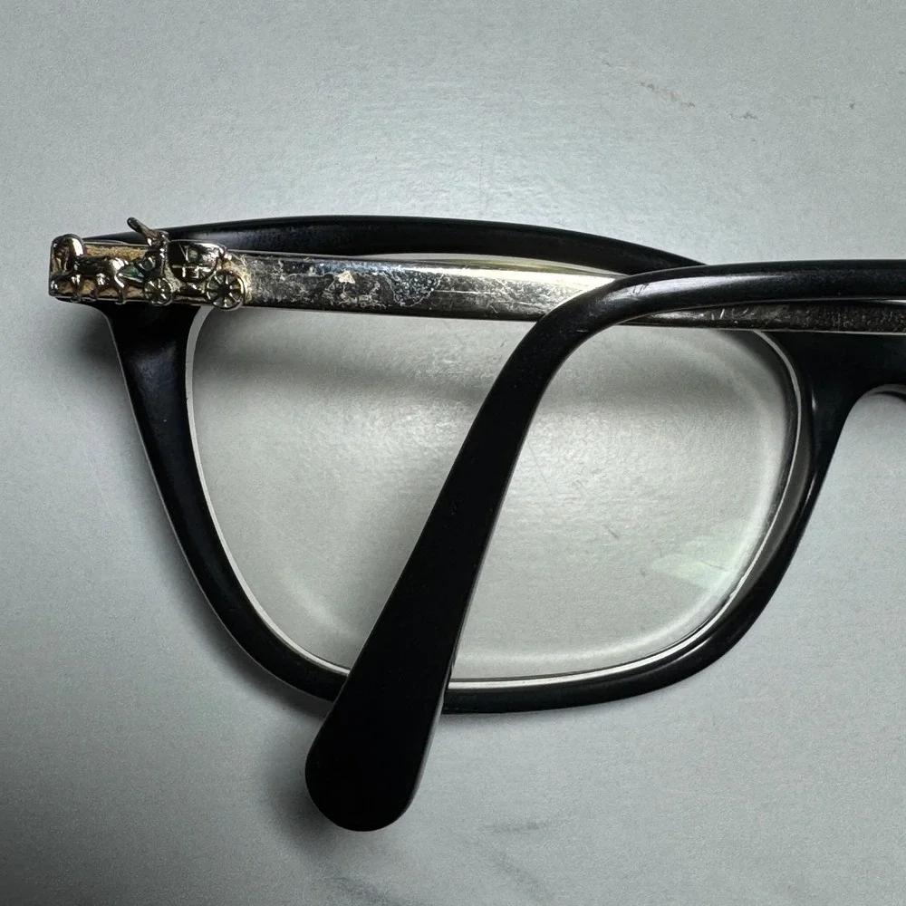 Coach HC6107 Black Gold Horse and Carriage Eyeglasses Frames 54-17-140